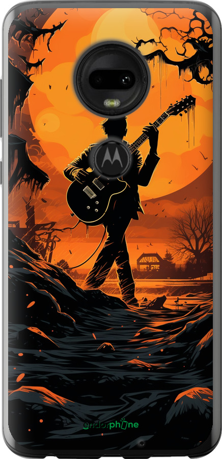 Силіконовий чехол Чохол для телефону для Motorola Moto G7 - 5958u-1614 изображение 