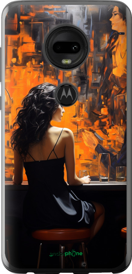 Силіконовий чехол Чохол для телефону для Motorola Moto G7 - 5962u-1614 изображение 