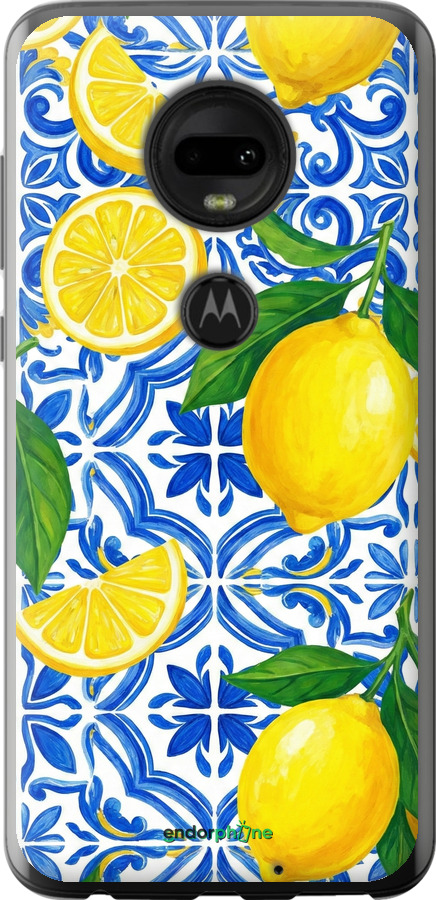 Силіконовий чехол Grocery Girl Italian Summer для Motorola Moto G7 - 6766u-1614 изображение 