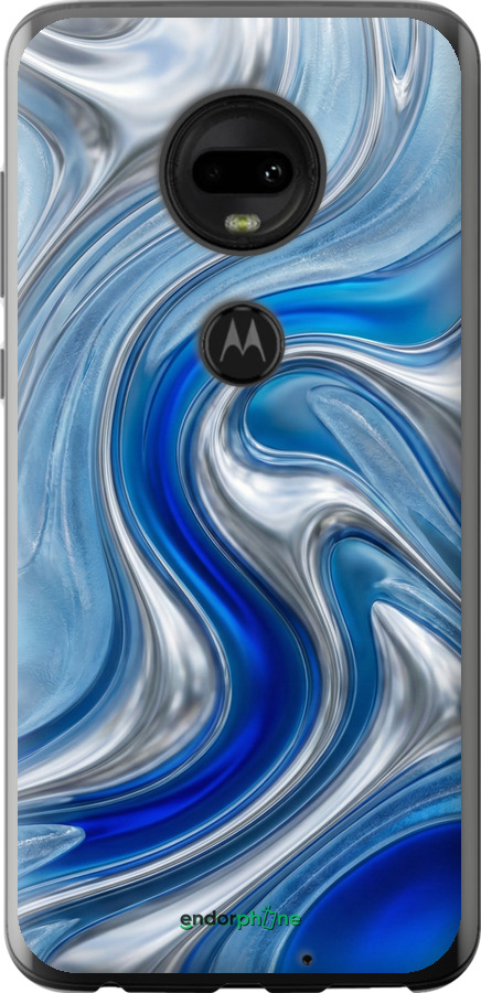 Силіконовий чехол Liquid Chrome для Motorola Moto G7 - 6781u-1614 изображение 