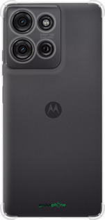 Силикон с усиленными углами чехол 'Прозрачный' для Motorola Moto G75 5G изображение 16