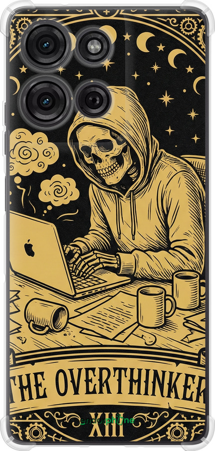 Силіконовий протиударний с посиленими кутами чехол The Overthinker для Motorola Moto G75 5G - 6774sp-3890 изображение 