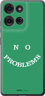 Силіконовий чехол No Problems для Motorola Moto G75 5G - 5573u-3890 изображение 