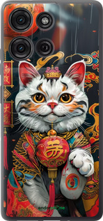 Силиконовый чехол China Cat v2 для Motorola Moto G75 5G - 6135u-3890 изображение 