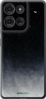 Силіконовий чехол Голубые облака, Голубая луна для Motorola Moto G75 5G - 6396u-3890 изображение 