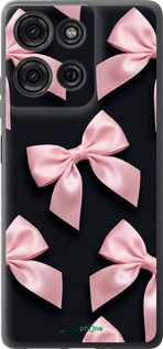 Силіконовий чехол Coquette Ribbons Dark Coquette для Motorola Moto G75 5G - 6767u-3890 изображение 