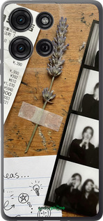 Силиконовый чехол Aesthetic Scrapbook Collage для Motorola Moto G75 5G - 6773u-3890 изображение 