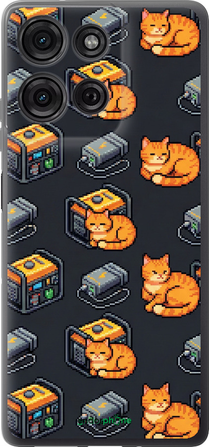 Силіконовий чехол Autonomous Zone для Motorola Moto G75 5G - 6771u-3890 изображение 