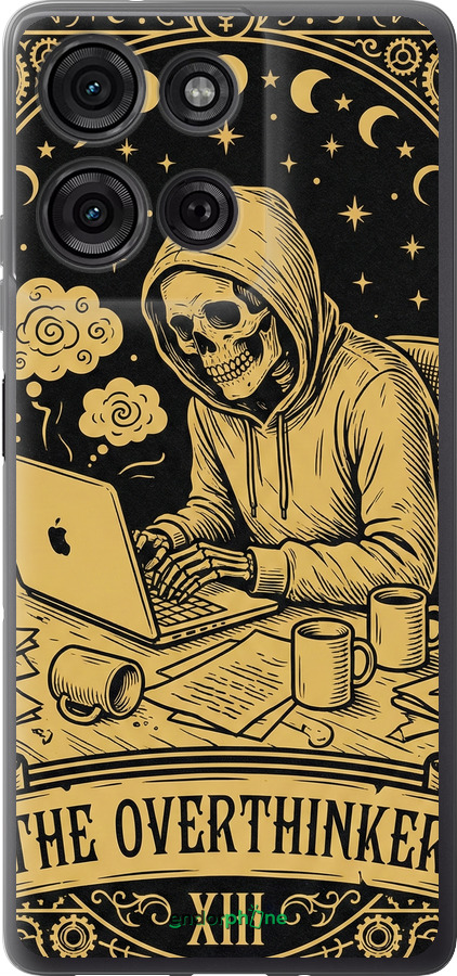 Силиконовый чехол The Overthinker для Motorola Moto G75 5G - 6774u-3890 изображение 