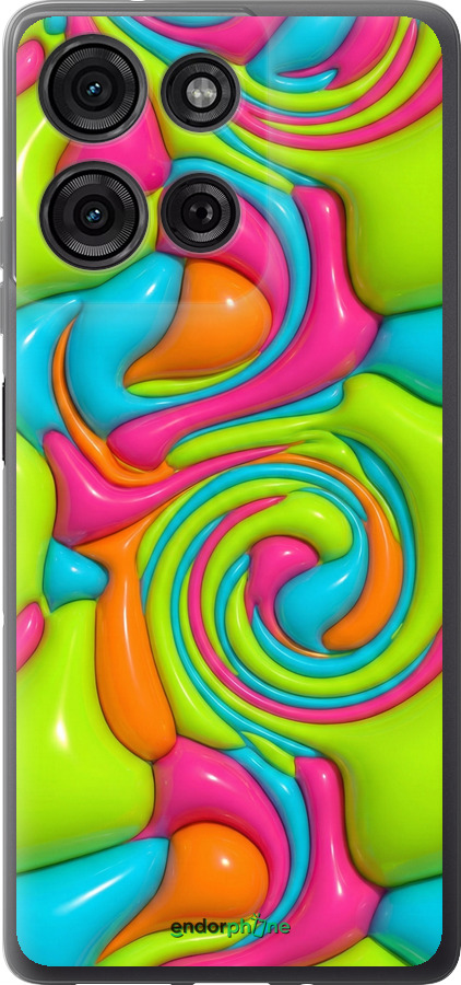 Силіконовий чехол Y2K Jelly Dream для Motorola Moto G75 5G - 6780u-3890 изображение 