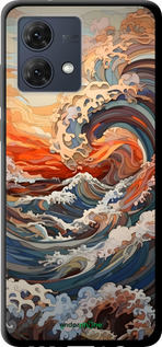 TPU чехол Арт хвилі для Motorola Moto G84 - 6324b-3344 изображение 