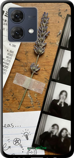 TPU чехол Aesthetic Scrapbook Collage для Motorola Moto G84 - 6773b-3344 изображение 