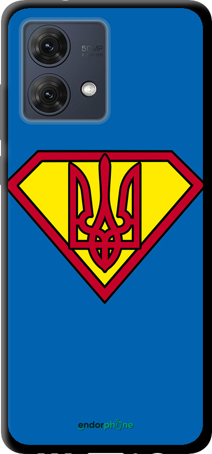 TPU чехол Супер Тризуб для Motorola Moto G84 - 1164b-3344 изображение 