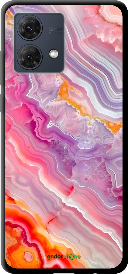 TPU чехол Мрамор 2 для Motorola Moto G84 - 6307b-3344 изображение 