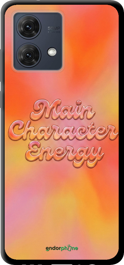 TPU чехол Aura Gradient Main Character Energy Aesthetic Y2K для Motorola Moto G84 - 6783b-3344 изображение 