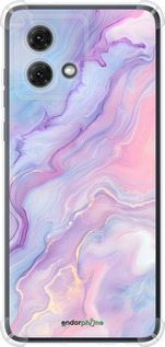 Силіконовий протиударний с посиленими кутами чехол Нежный мрамор для Motorola Moto G84 - 6310sp-3344 изображение 