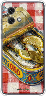 Силіконовий протиударний с посиленими кутами чехол Vintage Sardine Tin Phone для Motorola Moto G84 - 6772sp-3344 изображение 