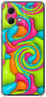 Силикон с усиленными углами чехол Y2K Jelly Dream для Motorola Moto G84 - 6780sp-3344 изображение 