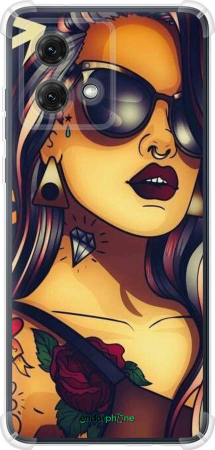 Силіконовий протиударний с посиленими кутами чехол № 5384 для Motorola Moto G84 - 5384sp-3344 изображение 