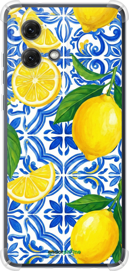 Силикон с усиленными углами чехол Grocery Girl Italian Summer для Motorola Moto G84 - 6766sp-3344 изображение 