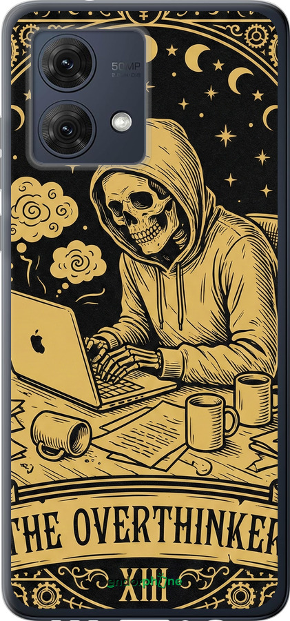 Силиконовый чехол The Overthinker для Motorola Moto G84 - 6774u-3344 изображение 