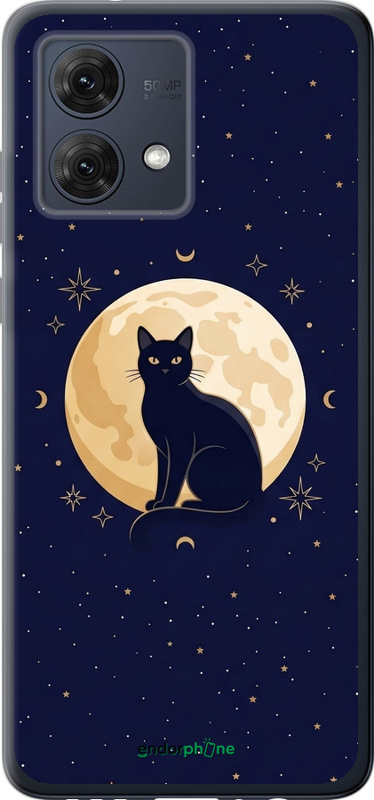 Силіконовий чехол Cute Cat Celestial/Witchy для Motorola Moto G84 - 6787u-3344 изображение 
