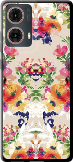 TPU чехол Цветочный узор для Motorola Moto G85 5G - 1083b-3780 изображение 
