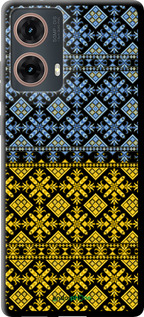 TPU чехол Жовто-блакитна вишиванка для Motorola Moto G85 5G - 1169b-3780 изображение 