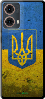 TPU чехол Флаг и герб Украины 2 для Motorola Moto G85 5G - 378b-3780 изображение 