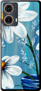 TPU чехол Красиві арт-ромашки для Motorola Moto G85 5G - 4031b-3780 изображение 