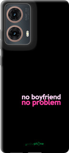 TPU чехол no boyfriend no problem для Motorola Moto G85 5G - 4549b-3780 изображение 