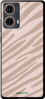 TPU чехол Зебра беж для Motorola Moto G85 5G - 4875b-3780 изображение 