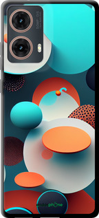 TPU чехол Горошек абстракция для Motorola Moto G85 5G - 5608b-3780 изображение 