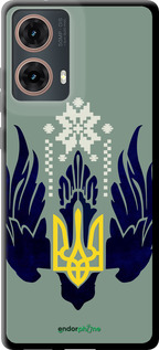TPU чехол Тризуб із крилами для Motorola Moto G85 5G - 5640b-3780 изображение 