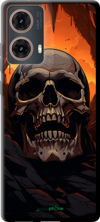 TPU чехол Череп в пещере для Motorola Moto G85 5G - 5959b-3780 изображение 
