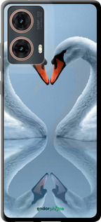TPU чехол Лебеди для Motorola Moto G85 5G - 6007b-3780 изображение 