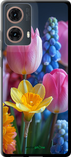 TPU чехол Весенние цветы для Motorola Moto G85 5G - 6058b-3780 изображение 