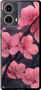 TPU чехол Пурпурная сакура для Motorola Moto G85 5G - 6075b-3780 изображение 