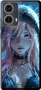 TPU чехол Аниме-дива под дождем для Motorola Moto G85 5G - 6120b-3780 изображение 