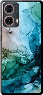 TPU чехол С красочной абстрактной картиной Соленые берега для Motorola Moto G85 5G - 6405b-3780 изображение 