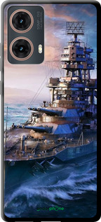 TPU чехол Военный корабль, world of tanks, wargaming для Motorola Moto G85 5G - 6461b-3780 изображение 