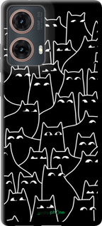 TPU чехол С изображением кошек для Motorola Moto G85 5G - 6470b-3780 изображение 