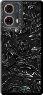 TPU чехол Воронья ярость для Motorola Moto G85 5G - 6474b-3780 изображение 