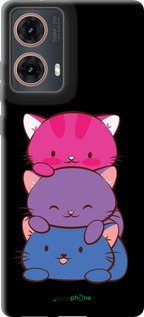 TPU чехол Милые кошки для Motorola Moto G85 5G - 6518b-3780 изображение 
