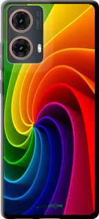 TPU чехол Радужный вихрь для Motorola Moto G85 5G - 747b-3780 изображение 