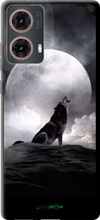 TPU чехол Воющий волк для Motorola Moto G85 5G - 934b-3780 изображение 