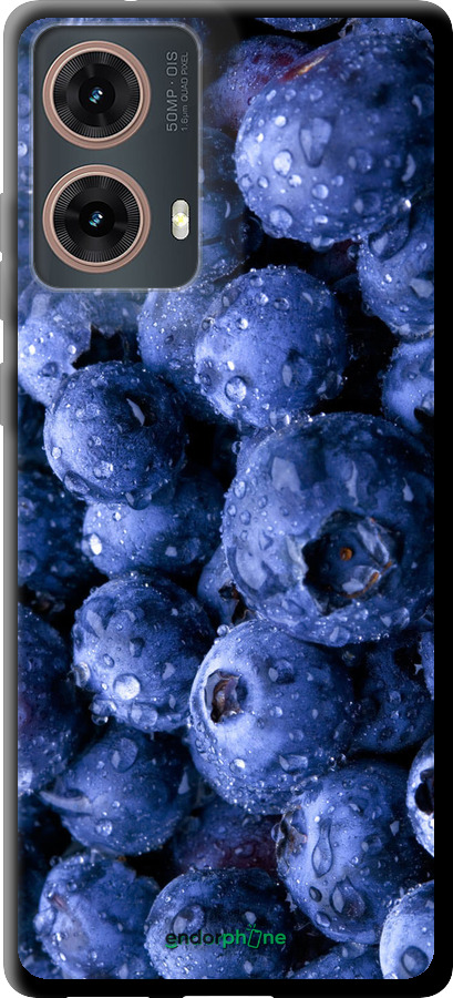 TPU чехол Голубика для Motorola Moto G85 5G - 4459b-3780 изображение 