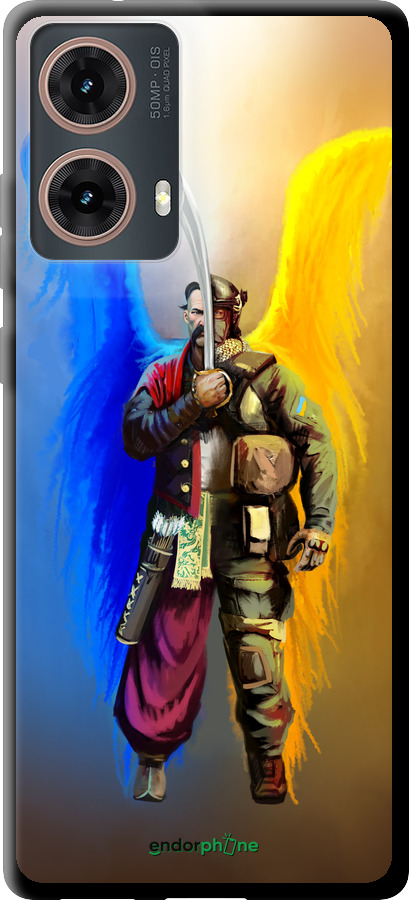 TPU чехол Воїн Ангел  для Motorola Moto G85 5G - 5317b-3780 изображение 