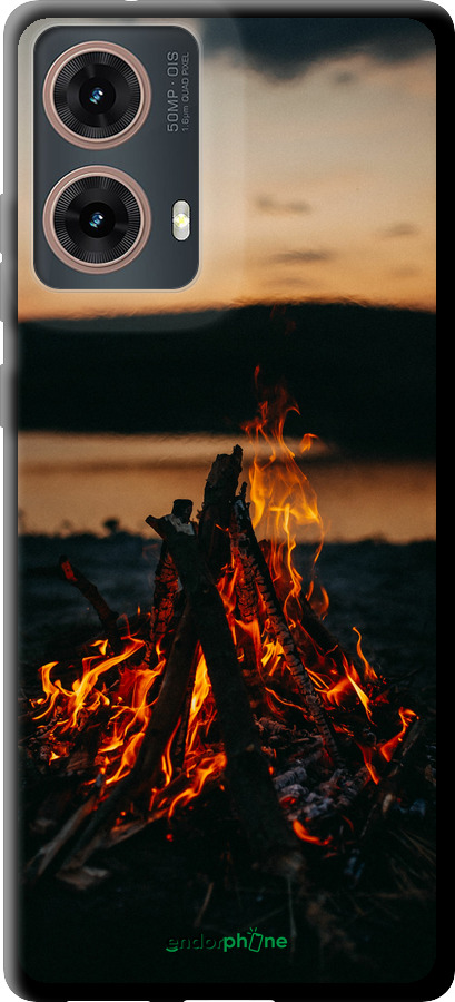 TPU чехол Огонь для Motorola Moto G85 5G - 6021b-3780 изображение 