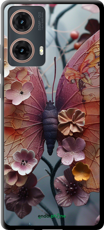 TPU чехол Fairy Butterfly для Motorola Moto G85 5G - 6048b-3780 изображение 